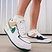 NIKE Air Force 1 Shadow Women's Shoes, White Malachite Sesame Midnight Navy, 9