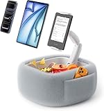 【Housse lavable en machine】 Notre support pour iPad pour lit est fabriqué dans une matière ultra-douce et moelleuse, aussi douce que la fourrure d'un chat. Amovible et lavable, il suffit de le sécher et de le remettre en place. Douceur et confort sans stress.