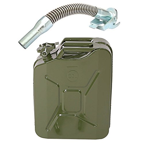 Karlhome 20L Metal Petrol Diesel Fuel Tank