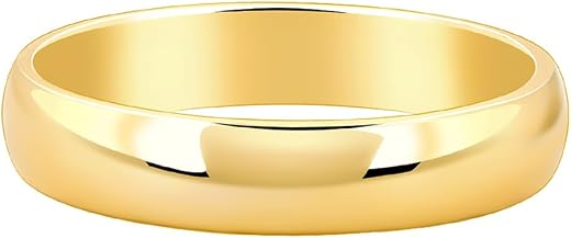 GIVA 925 Silver Golden Classic Band For Him,Fixed Size| Gifts for Men and Boys | With Certificate of Authenticity and 925 ...