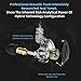KZ ZSN PRO X Wired Earbuds, in-Ear Monitor with Dual Driver Clear Sound and Ergonomic Custom-Fit Ear Tips(S/M/L), Bass Ear Buds, 3.5mm Jack for Phones Computer Laptop, 2Pin IEM Cable(Blue Without Mic) KZ ZSN PRO X Wired Earbuds, in-Ear Monitor with Dual Driver Clear Sound and Ergonomic Custom-Fit Ear Tips(S/M/L), Bass Ear Buds, 3.5mm Jack for Phones Computer Laptop, 2Pin IEM Cable(Blue Without Mic)