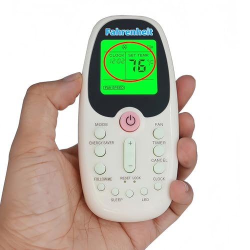Télécommande de rechange compatible avec climatiseur Danby AC