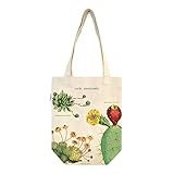 Cavallini Papers & Co., Inc. Cacti & Succulents Tote Bag, Multi