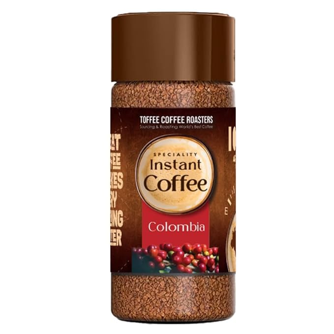 Image of Toffee Coffee Roasters | World of Instant Coffee Gift Set | Assorted Speciality Instant Coffee (Brazil | Colombia | Ethiopia) 50 gm each | Rakhi Gift Set for Brother, Corporate Bulk Gifting.