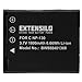 Produktbild EXTENSILO Akku kompatibel mit Casio Exilim EX-FC300S, EX-H35, EX-ZR100, EX-H30, EX-H30BK, EX-ZR1000BK Kamera (1800 mAh, 3,7 V, Li-Ion)