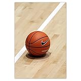  Foto Póster decorativo para pared, 105 x 155 cm, canasta de baloncesto No. H7942M_PL1DO