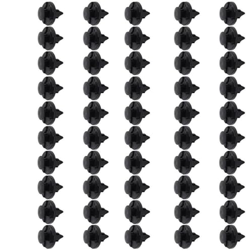 OSTREY Parafusos para interiores para Nissan para Qashqai 2007-2017 2016 2015 2014 2013 2012 2011 2010 2009 2008 para-choques de carro arco de roda tampa tampa ipo rebite Clip forro(50 peças)