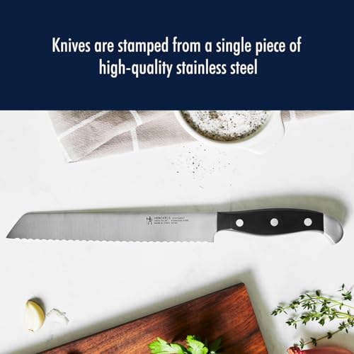 HENCKELS Statement Razor-Sharp 8-inch Bread Knife, Cake Knife, German Engineered Informed by 100+ Years of Mastery, Black by HENCKELS - Image 2