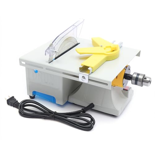 Jewelry Polishing Machine, 750W Mini Table Rock Saw Gem Polishing Grinder Machine Jewelry Lapidary Machine, 0-10000r/min with Flexible Shaft