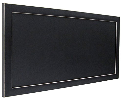 DesignOvation Wyeth Framed Magnetic Chalkboard, Black