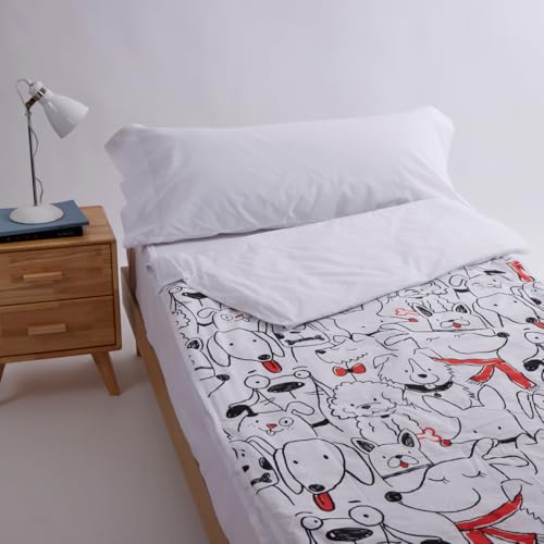 10XDIEZ Funda Saco Ajustable nórdico Dogs