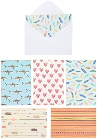 Best Paper Greetings All Occasion Greeting Cards (48-Pack) - Birthday, Wedding, Thank You, Sympathy and More - 48 Unique Designs - Blank on the Inside, Envelopes Included - 10 x 15 Centimetres