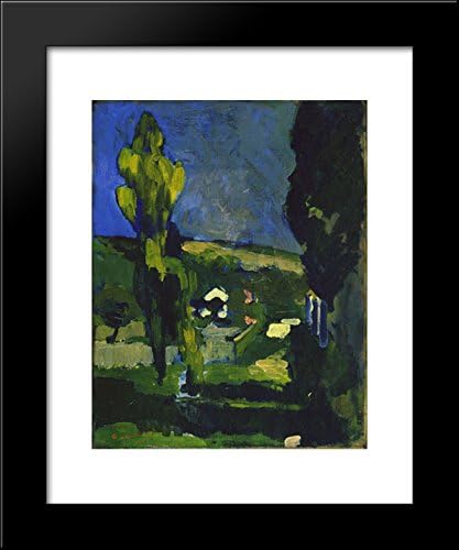 Poplars 20x24 Framed Art Print by Andre Derain