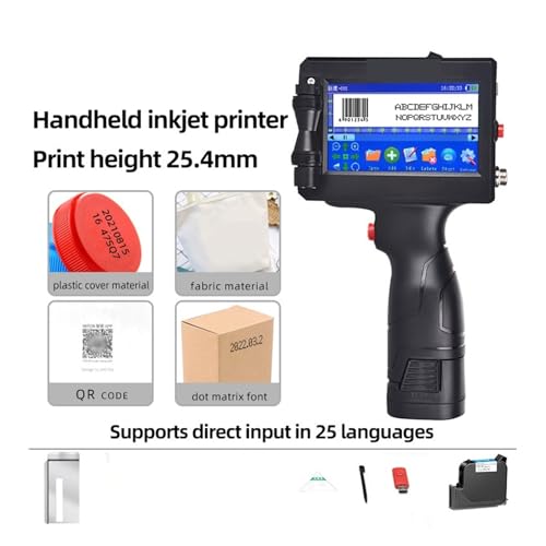 Imprimante portable jet d'encre pour marquer facilement les surfaces difficiles