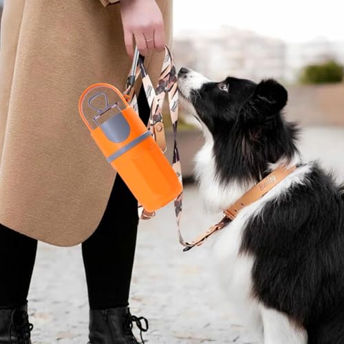 Quorvex Hundekot Aufnehmer,Mit Beutelspender Und Greifzange | Outdoor Ohne Berührung Tierkot Greifer Für Spaziergang Camping Garten Park - Unterwegs Spaziergang Camping Garten Park Draußen