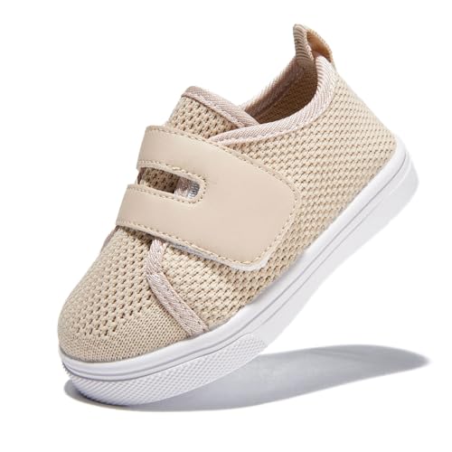 Newsonet Baby Shoes Boys Girls First Walking Breathable Non Slip Walker Mesh Barefoot Sneakers Soft Sole 6 9 12 18 20 24 Months