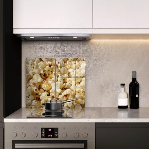 Planche à découper induction 2x30x52cm Wallfluent Popcorn pour protection plaque - 4
