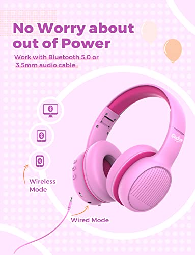 Gorsun Bluetooth Casque Audio Enfant, Casque Enfant Pliable sur l’oreille Volume limité Safe 85/94dB avec Micro, Casque… - Les Beatles, Paul McCartney, John Lennon, RIngo Starr, George Harrison Gorsun Bluetooth Casque Audio Enfant, Casque Enfant Pliable sur l'oreille Volume limité Safe 85/94dB avec Micro, Casque… – Image 3
