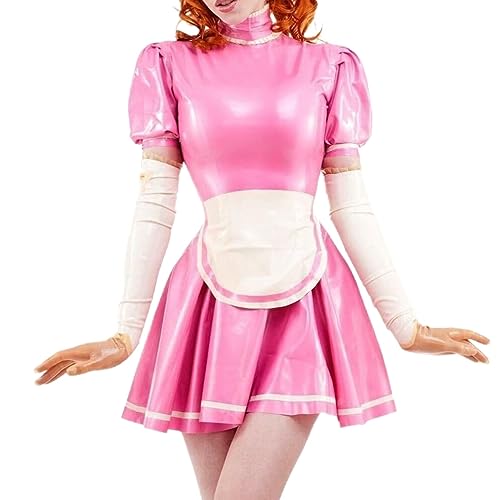 Robe en latex femme de chambre pour vos soirées de jeu de rôle
