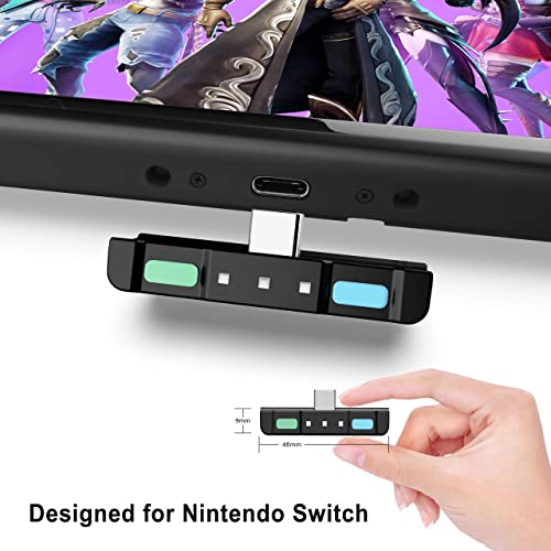 Homespot Bluetooth 5.0 Audio Transmitter Adapter With Usb C Aptx Low Latency For Nintendo Switch Lite Compatible With Airpods Ps5 Bose Sony And Bluetooth Headphones Animal Crossing Themed Colors #TOP4