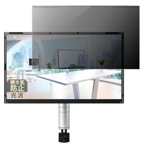 Leipsden EIZO FlexScan FLT ディスプレイ 対応 Connect PrivacyGloss 液晶保護 覗き見防止 脱着できる プロテクター プライバシー フィルター