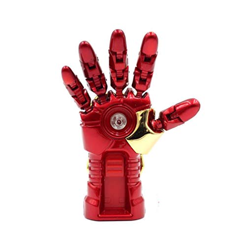 Clé USB Pen Drive Flash USB2.0 Marvel's The Avengers Dessin animé Créatif Haute Vitesse Portable Personnalité Imperméable 4/8/16/32/64 / 128GB (4GB, Iron Man Right Hand)