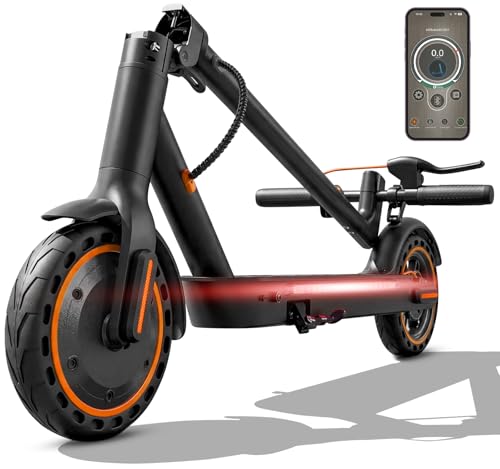 Off Road Electric Scooter with Side Lights