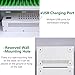 LYJIANGXIN Portable Cellphone Charging Locker 12/20/30/40/50/60 Slots Cellphone Charging Station with Wheels, Rechargeable Phones Locker Secure Phone Cabinet