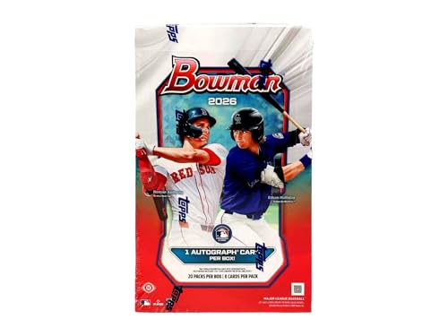 2026 Bowman Baseball HOBBY box (20 pks/bx)
