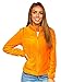 BOLF Donna Felpa in Pile con Cerniera a Zip Maglia A Maniche Lunghe Tempo Libero Sport Fitness Outdoor Basic Casual Style HH001 Arrancione-Neon S [A1A]