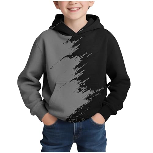 Boys Fleece Hoodies 3D Printed Hooded Sweatshirts Kids Novelty - Main Image