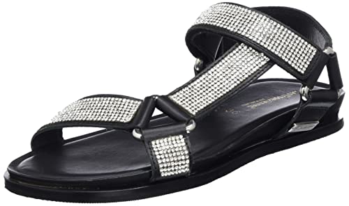Les Tropéziennes Caspy sandales plates femme en cuir au design chic et finitions soignées