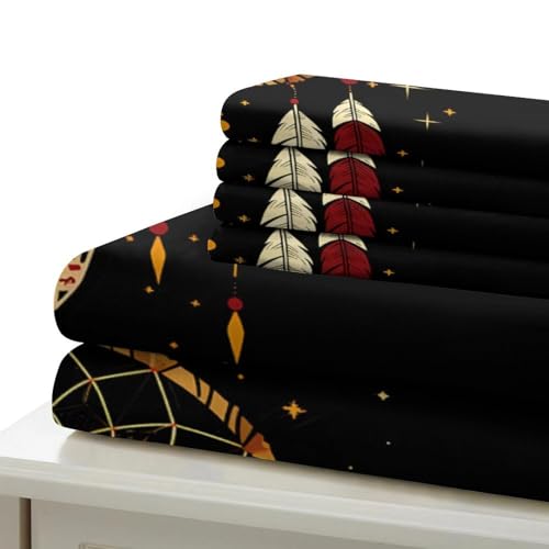 Housse de couette libellule néon infroissable zippée pour lit 220x240 parure microfibre douce - 7