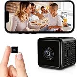 Smilephil Hidden Camera, 1080P WiFi Spy Camera - with Night Vision & Motion Detection, Wireless Indoor Security Camera for Pet/Baby/Nanny, App Live Feed, Smallest Smart for Home Monitoring