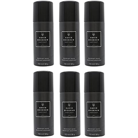 David Beckham Instinct Deodorant Spray 6 Pack Cover