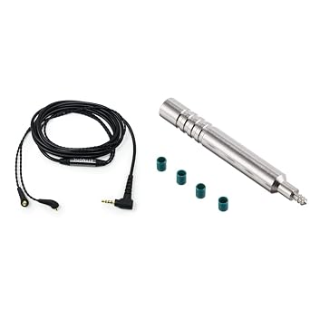 Etymotic ER Series 2.5mm Balanced Cable & ER38-46 Green Filters and Changing Tool, Standard