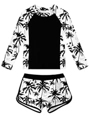 Black White Palm Tree