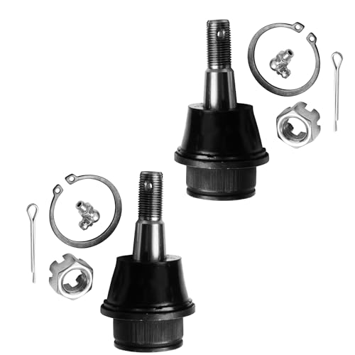 Image of Detroit Axle - Front End 6pc Suspension Kit for 02-05 Dodge Ram 1500, 2002 2003 2004 2005 Front Upper Control Arms Lower Ball Joints Replacement Outer Tie Rod Ends