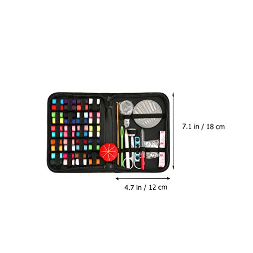 ARTIBETTER Conjunto de Kit de Costura 90Pcs Suprimentos de Costura Agulhas de Linha Tesoura Acessóri