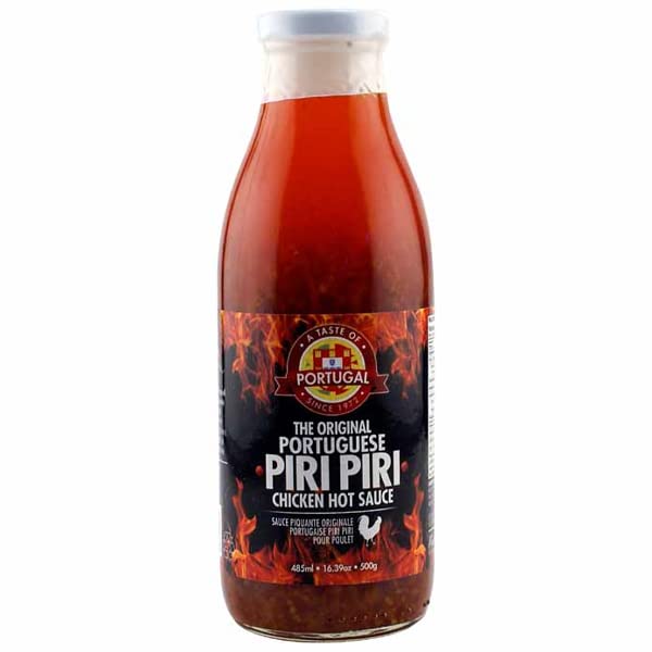 Traditional Portuguese Piri Piri Chicken Sauce - 485 GR | 16 oz (2/Pack)