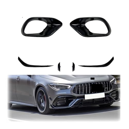 Pare-chocs avant Mercedes CLA W118 : Spoiler et cadre d'aération