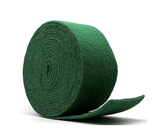 DOJA Barcelona | Rouleau Eponge | Eponge Vaisselle Vert | Rouleau Abrasif | Fabriqué en Europe | 6M x 13CM | Eponge Reutilisable Lavable | Produits de Nettoyage pour Ustensiles de Cuisine