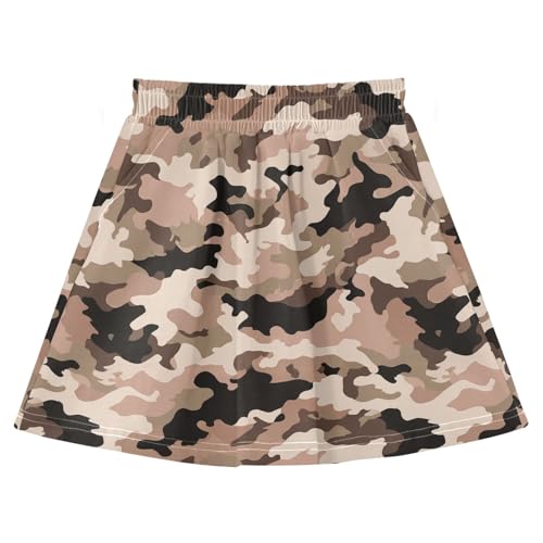 Jupe-short en coton premium argile rose à taille haute sculptante