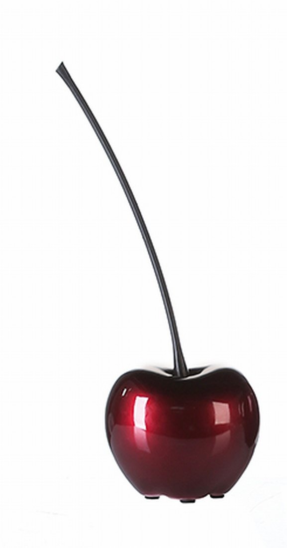 Casablanca 146488 Figura decorativa – Escultura – Cereza – Celebration – Vino Rojo – Altura 36 cm – Cerámica