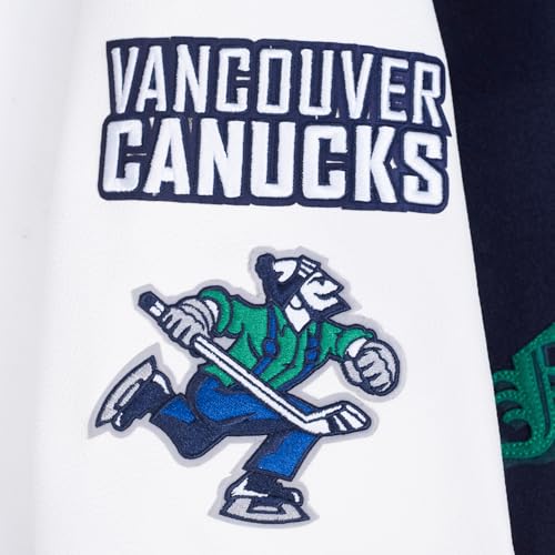 Image of Pro Standard Mens NHL Old English Varsity Jacket