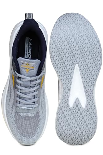 Image of ABROS Sports Shoes for Men's Upper Mesh with TPU Sole Lace-Ups Comfortable Lightweight Shoes
