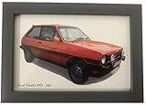 ford fiesta xr2 mk2 kaufen Ford-Enthusiast. Witherden\'s Workshop Gerahmtes Foto, Ford Fiesta XR2 1982, klassisches Auto, Geschenk