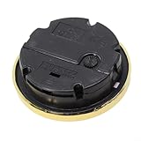 Movimento al quarzo da 65 mm per progetti fai da te e sostituzione, con numeri arabi chiari e cronometraggio preciso (oro)