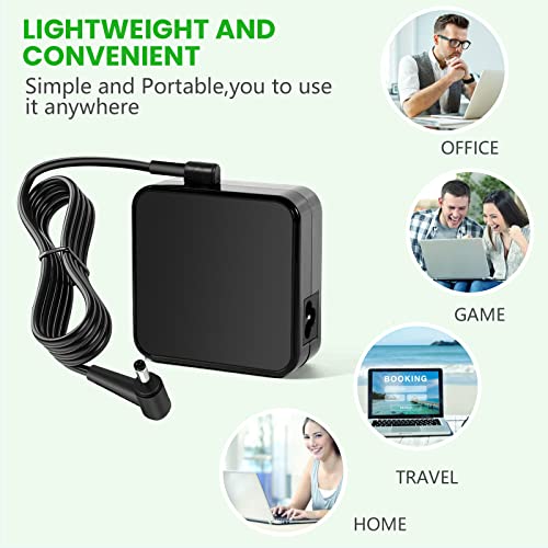 90W Caricabatterie per ASUS Q524 Q524U Q534 Q534UX...