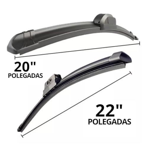 Par de Palheta Limpador de Para-brisas Dianteiros para Renault Sandero (2014 a 2021). Par Palheta Li